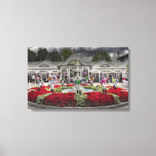 Toile Champ de courses historique de Saratoga