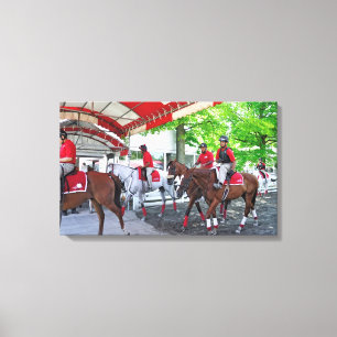 Toile Champ de courses historique de Saratoga