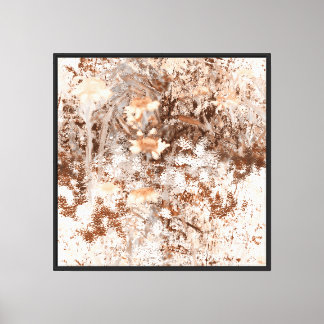 Toile Champ de fleurs sauvages Impressionnisme-