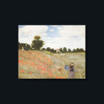 Toile Champ de pavots Claude Monet<br><div class="desc">Champ de pavots Claude Monet</div>