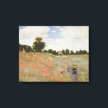Toile Champ de pavots Claude Monet<br><div class="desc">Claude Monet Painting of Poppies 1873,  Musée d'Orsay,  Paris</div>