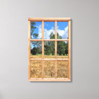 Champ d'orge dorée 3D Fenêtre d'effet Afficher l'i