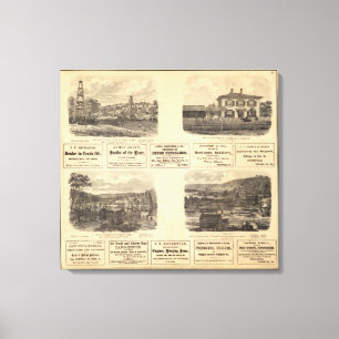 Toile Champs pétroliers, résidence