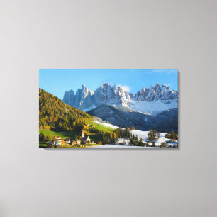 Toile Changement de saison dans les Dolomites