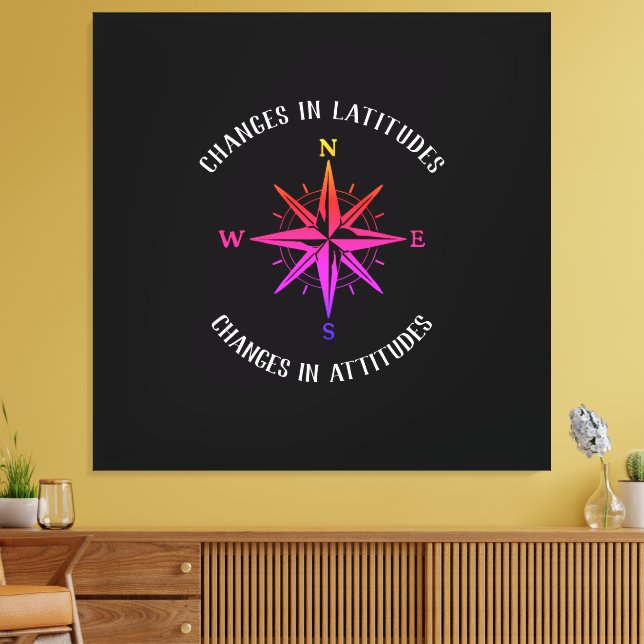 Toile Changements dans les latitudes, Changements dans l (Insitu(Salon))