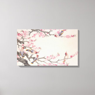 Toile Chanter des oiseaux au printemps