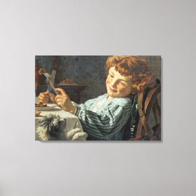 Toile Chanter pour votre souper (Recto)