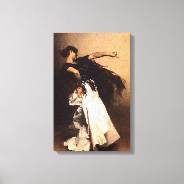 Toile Chanteur Sargent Espagnol Dancer Canvas Imprimer (Recto)