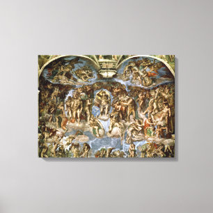 Toile Chapelle de Sistine : Le dernier jugement, 1538-41