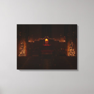 Toile Chapelle Harbison à Christmas Grove City College