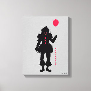 Toile Chapitre 2 Silhouette Pennywise