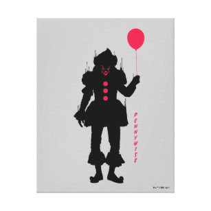 Toile Chapitre 2   Silhouette Pennywise