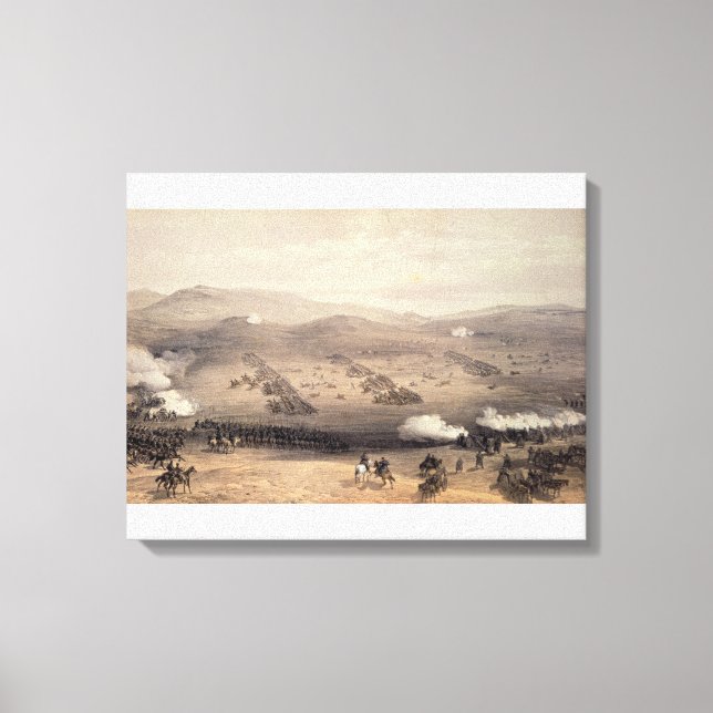 Toile Charge de la brigade de cavalerie légère (Recto)