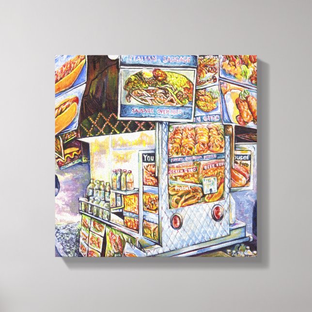 Toile Charge de travail artistique extraordinaire (Recto)