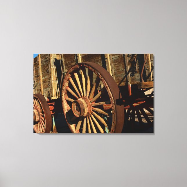 Toile Chariot antique de train de mulet (Recto)