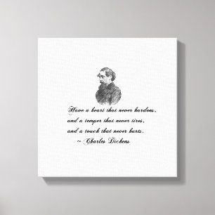 Toile Charles Dickens Notre Citation D'Ami Mutuel