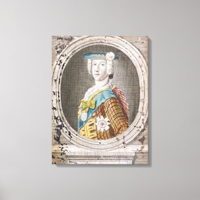 Toile Charles Edward Stuart (Recto)