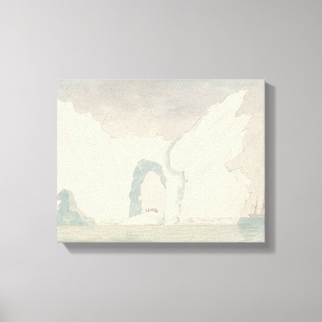 Toile Charles Hamilton Smith - Remarquable Iceberg (Recto)