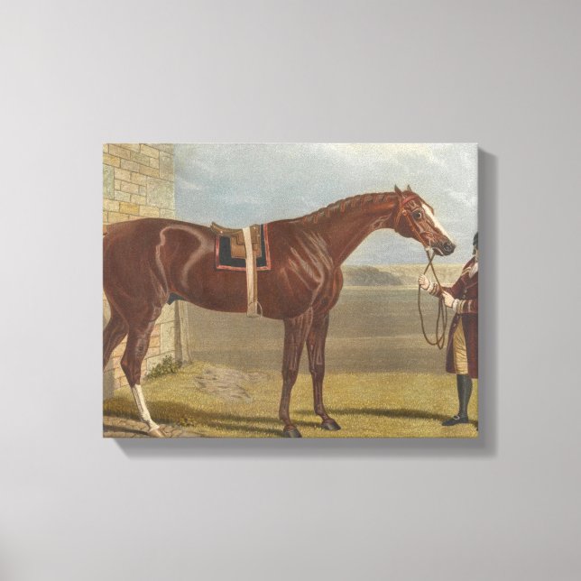 Toile Charles Hunt - Eclipse - Il a été élevé en 1764 (Recto)