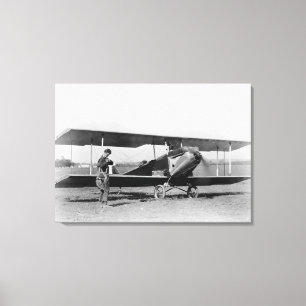 Toile Charles Lindbergh avec le sergent