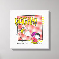 Charlie Brown et Lucy Football Comic Graphic