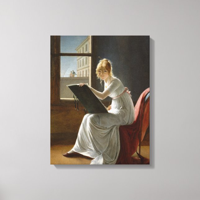 Toile Charlotte du Val d'Ognes Marie Villers (Recto)