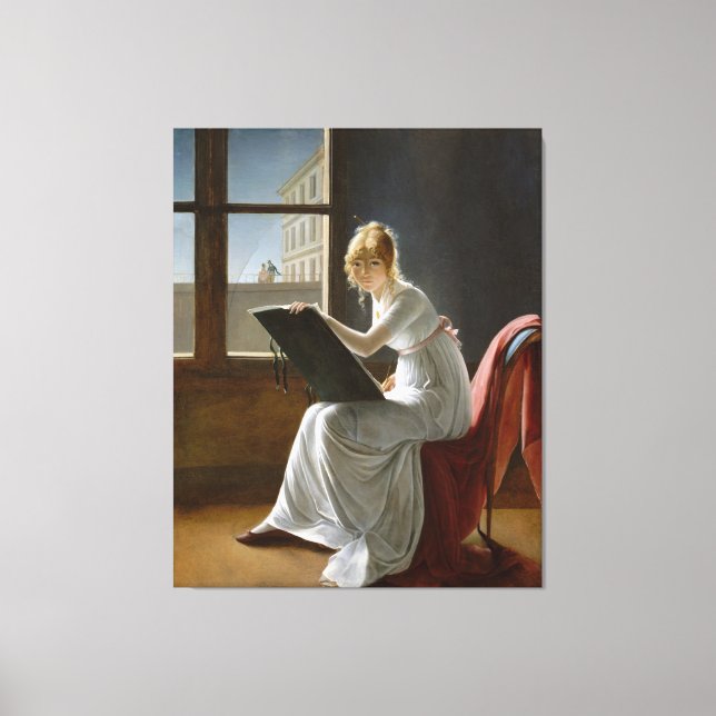 Toile Charlotte du Val d'Ognes par Marie-Denise Villers (Recto)