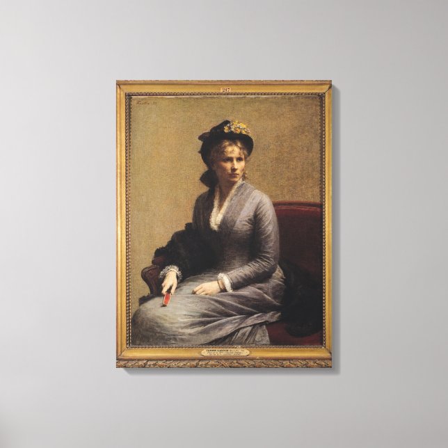 Toile Charlotte Dubourg 1882 (Recto)