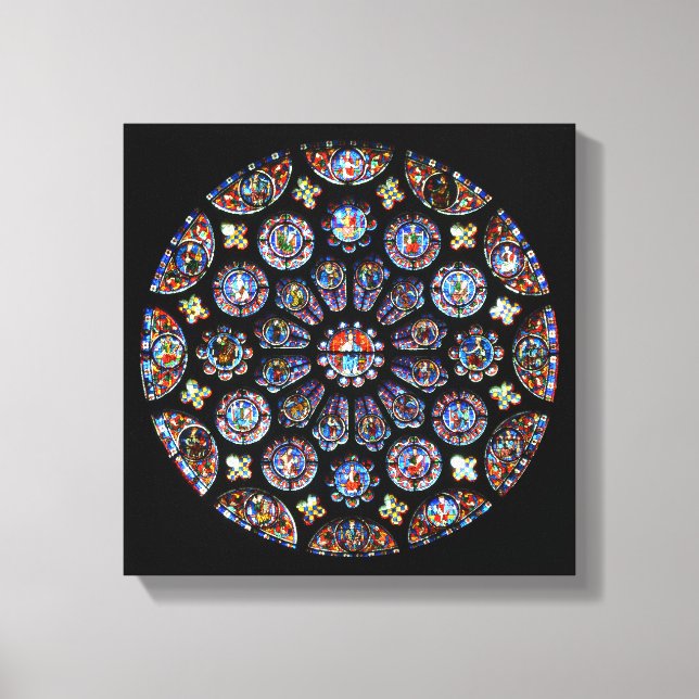Toile Chartres Rose Window (Recto)