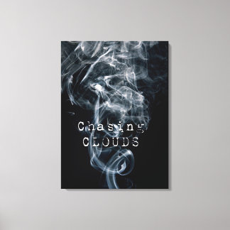 Toile Chasing Nuages Fumer Fumée Premium Canvas Imprimer