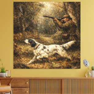 Toile Chasse à la bécasse