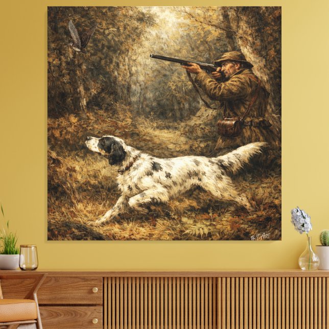 Toile Chasse à la bécasse  (Insitu(Salon))