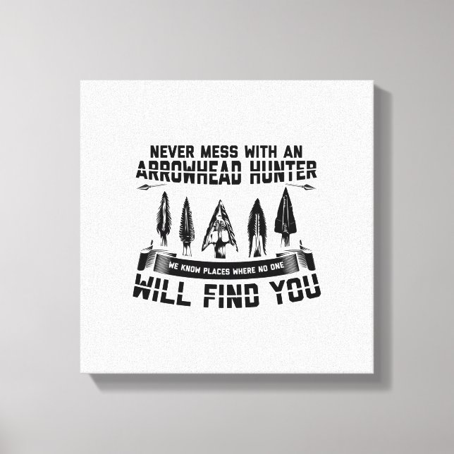 Toile Chasse aux pointes Arrowhead | Cadeaux de tricotag (Recto)