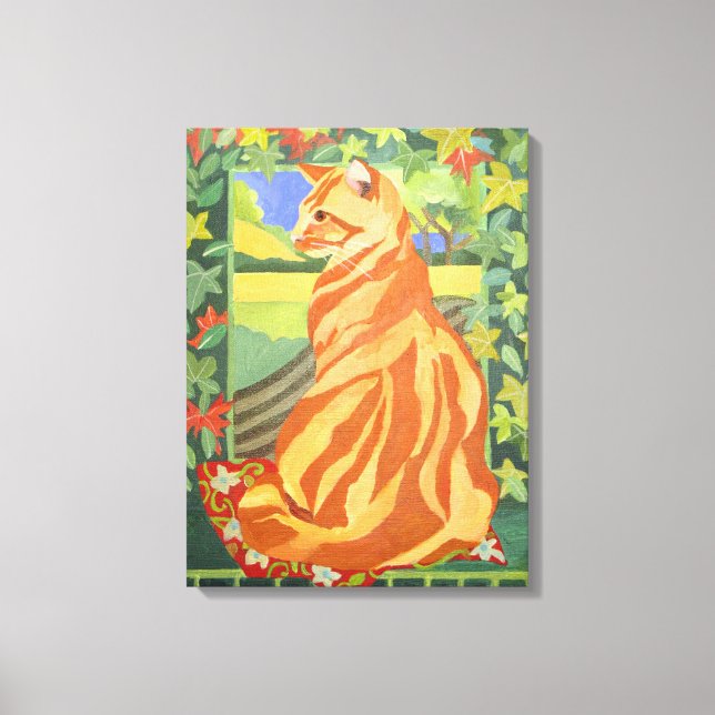 Toile Chat 1 2014 (Recto)