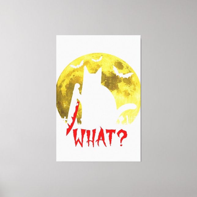 Toile Chat C’est l’automne Y’all Citrouille Automne Hall (Recto)