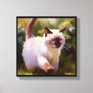 Toile Chat Colourpoint