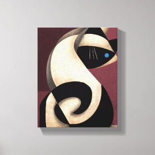 Toile Chat de Siamese