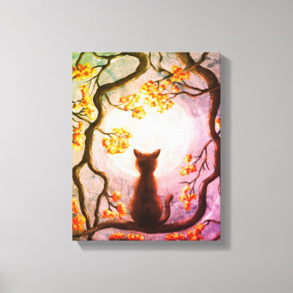 Toile Chat de Whimsical dans l'art de peinture de Pleine