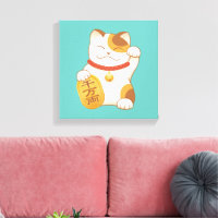 Chat Lucky Japonais, Maneki Neko Chance Bonne Fort