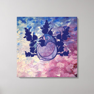 Toile Chat Sorcière Lune Déesse Wiccan Chat Personne
