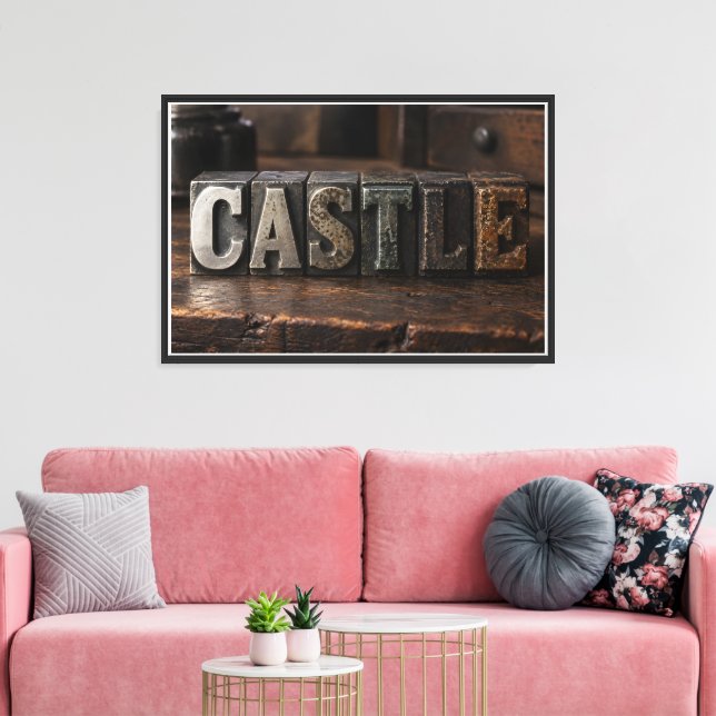 Toile Château (Insitu(Salon))