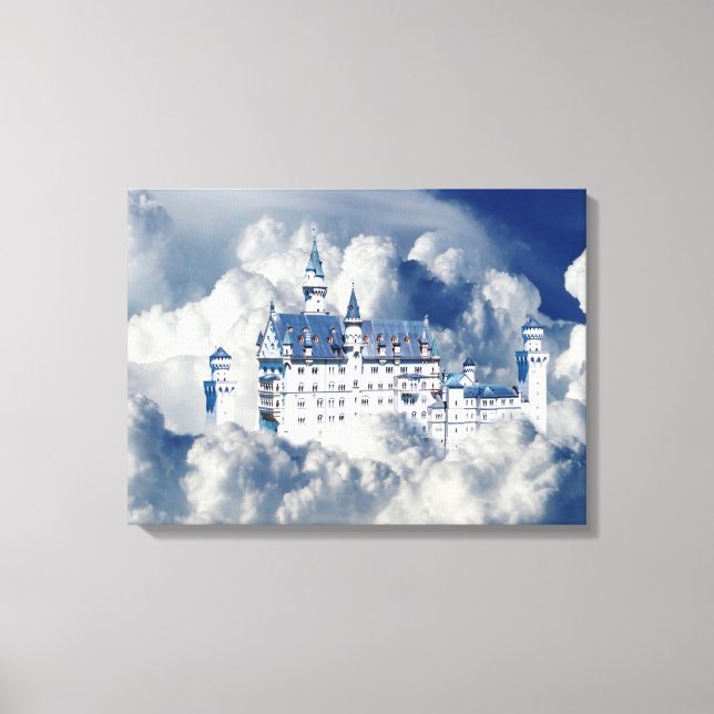 Toile Château dans les nuages (Recto)