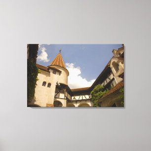 Toile Château de Bran du 13e siècle (château de Dracula)