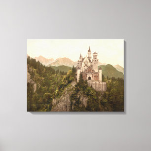 Toile Château de Neuschwanstein, Bavière, Allemagne