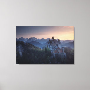 Toile Château de Neuschwanstein, construit fin des année