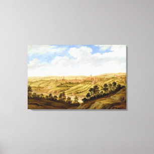 Toile Château de Richmond, Yorkshire, c.1640-41 (huile