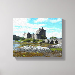 Toile Château d'Eilean Donan