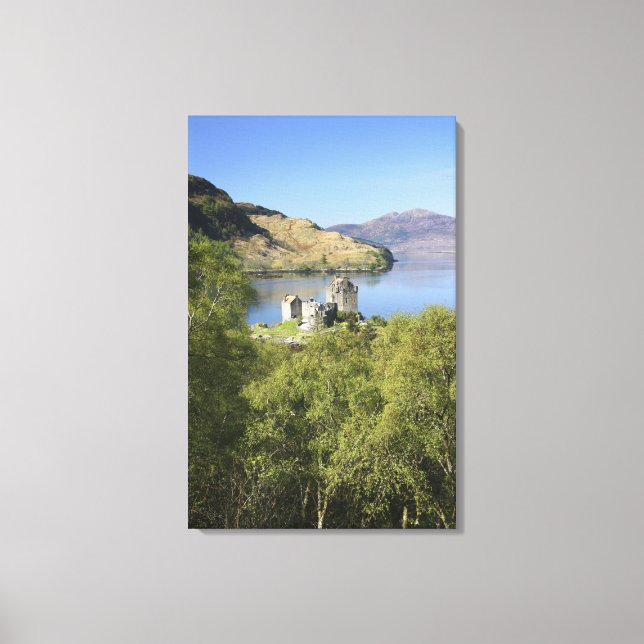 Toile Château d'Eilean Donan, Écosse. Le célèbre Eilean (Recto)