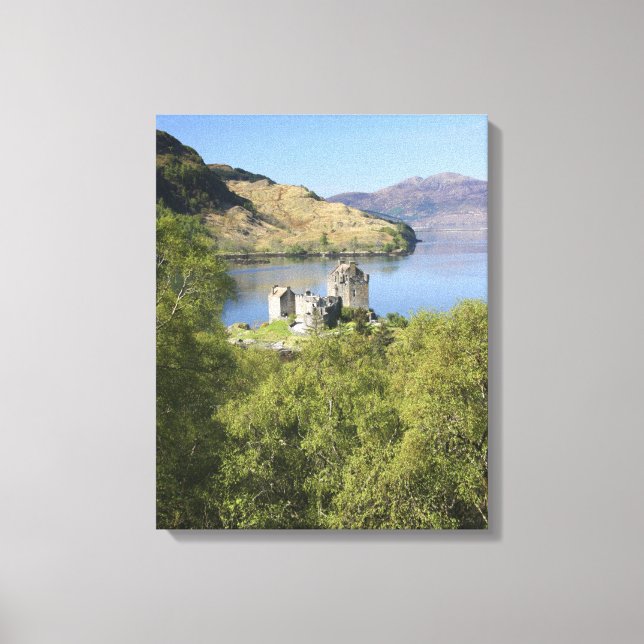 Toile Château d'Eilean Donan, Écosse. Le célèbre Eilean (Recto)