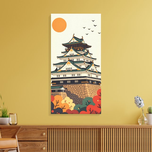 Toile Château d'Iga Ueno au Japon (Insitu(Salon))